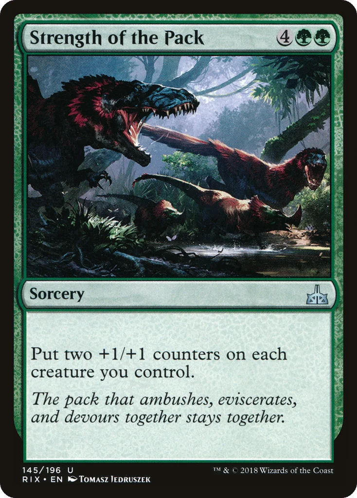 Strength of the Pack · Rivals of Ixalan