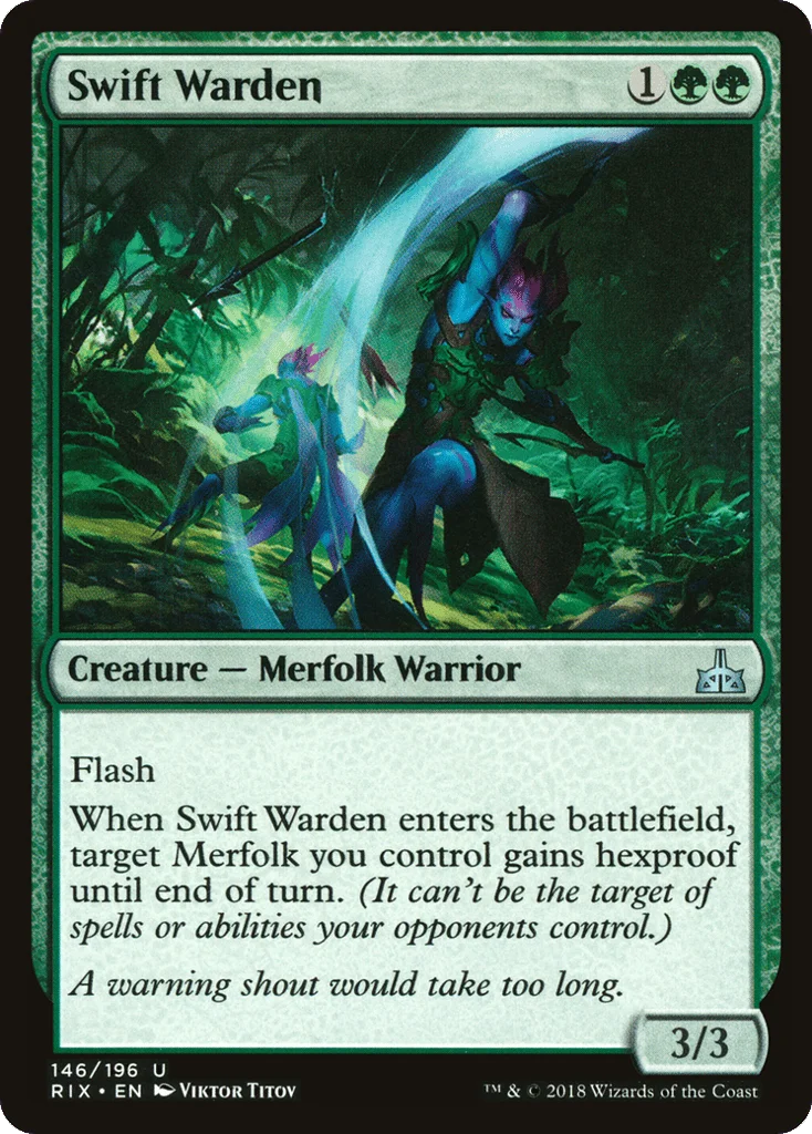 Swift Warden · Rivals of Ixalan