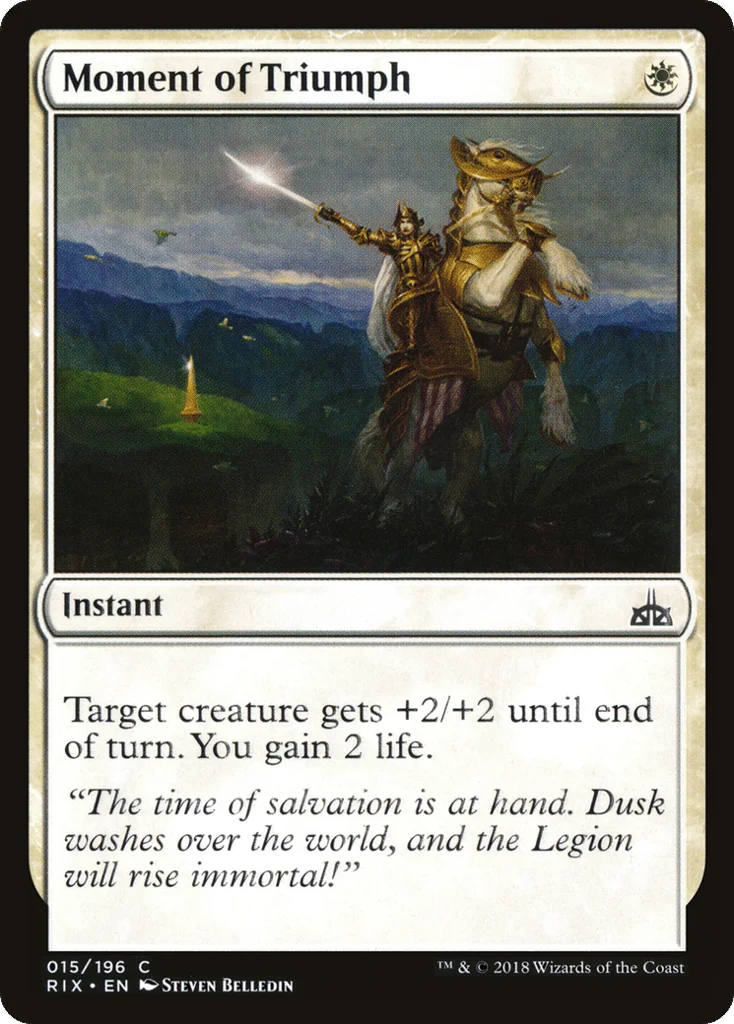 Moment of Triumph · Rivals of Ixalan