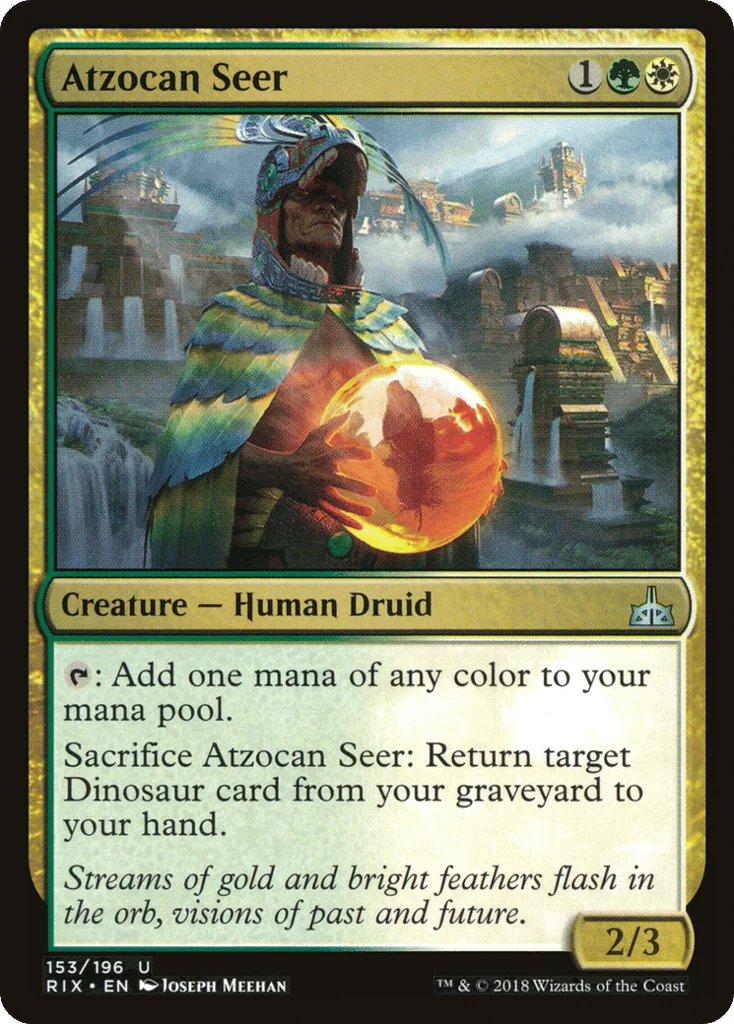 Atzocan Seer · Rivals of Ixalan