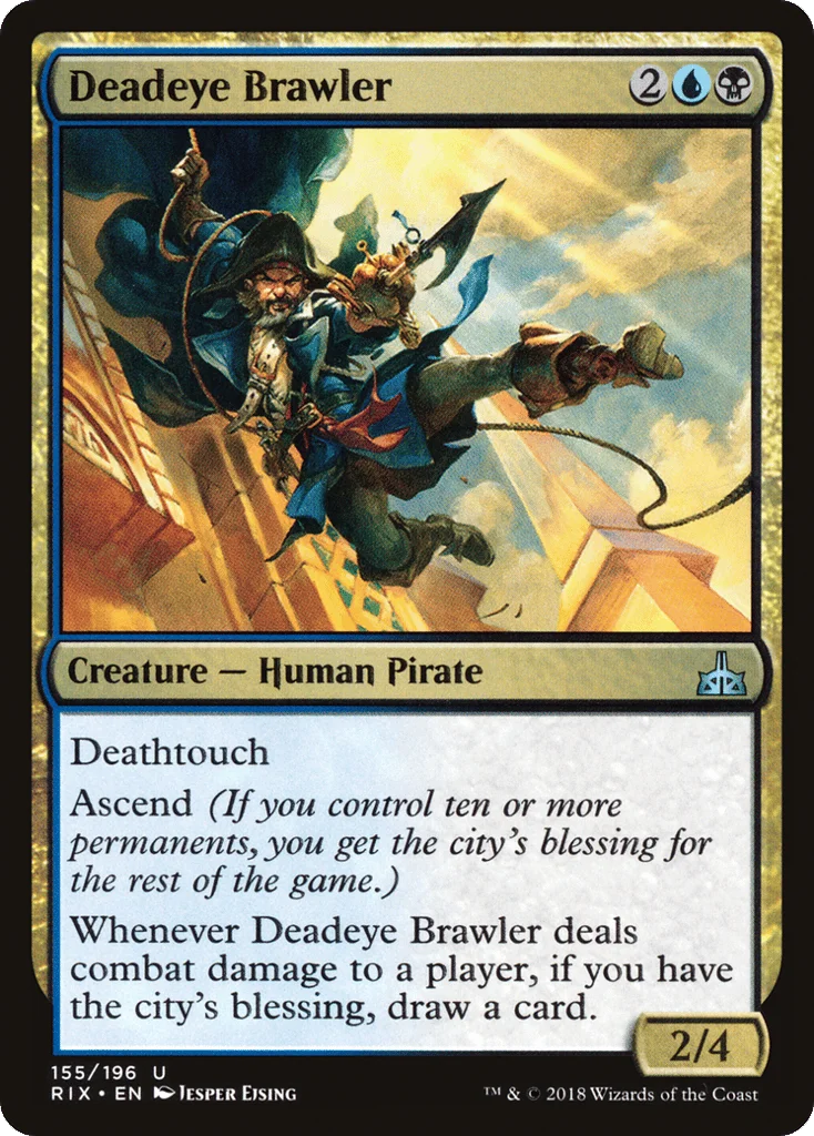 Deadeye Brawler · Rivals of Ixalan