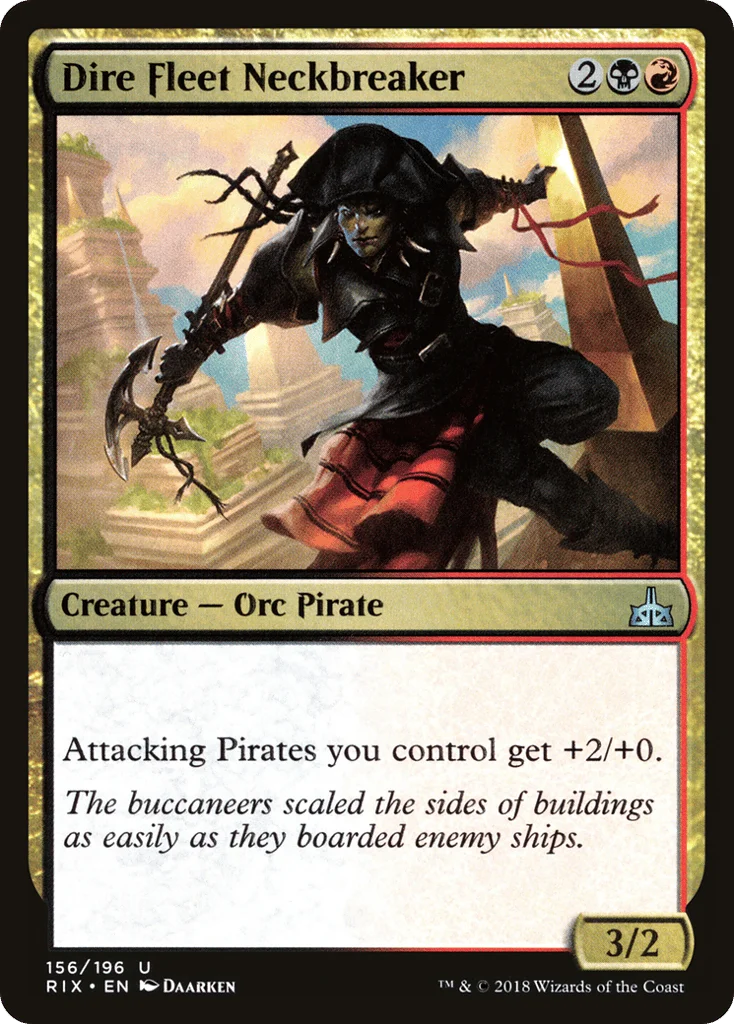 Dire Fleet Neckbreaker · Rivals of Ixalan