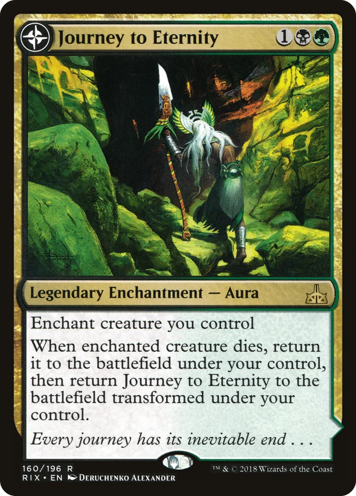 Journey to Eternity // Atzal, Cave of Eternity · Rivals of Ixalan