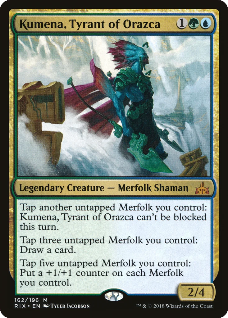Kumena, Tyrant of Orazca · Rivals of Ixalan