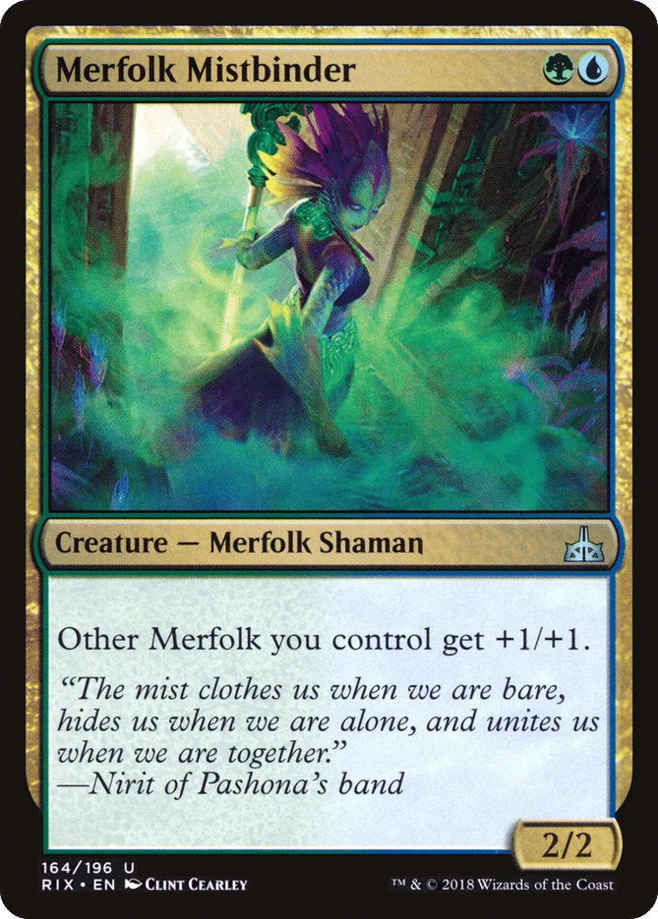 Merfolk Mistbinder · Rivals of Ixalan