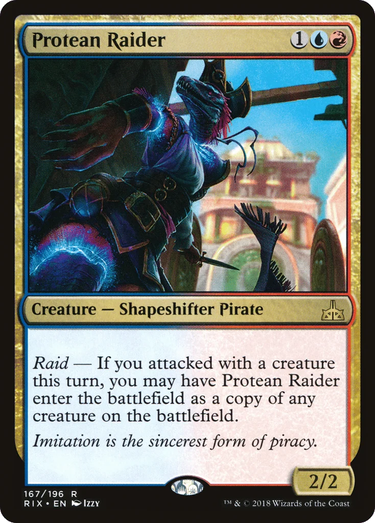 Protean Raider · Rivals of Ixalan