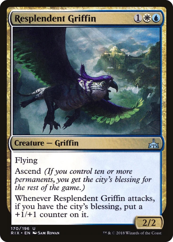 Resplendent Griffin · Rivals of Ixalan