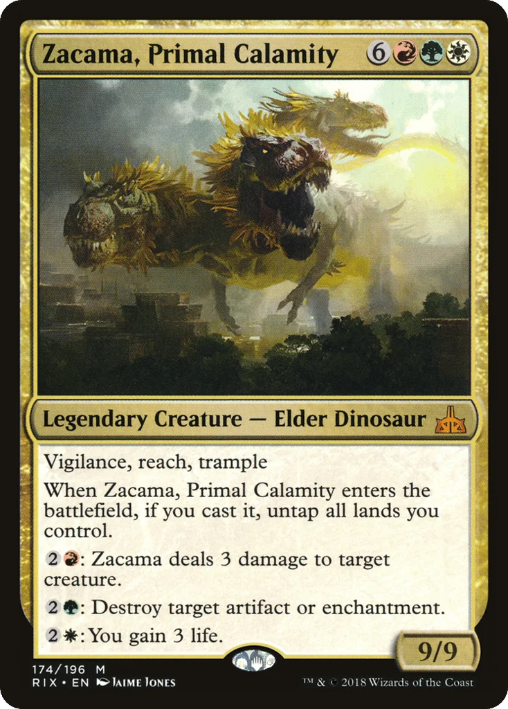 Zacama, Primal Calamity · Rivals of Ixalan