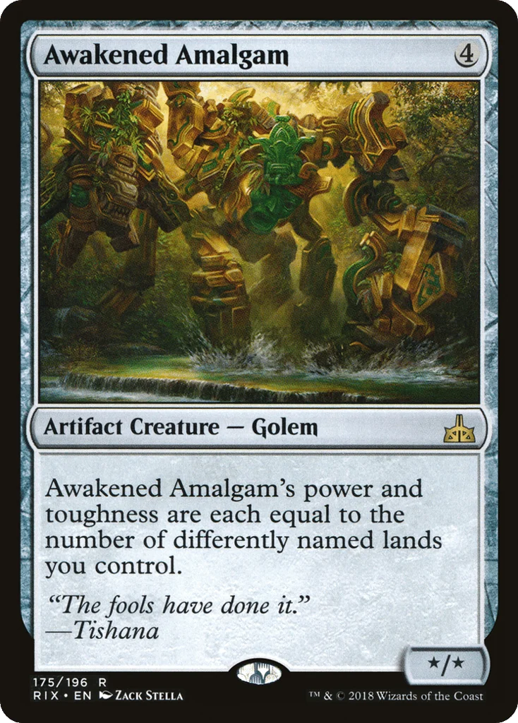 Awakened Amalgam · Rivals of Ixalan