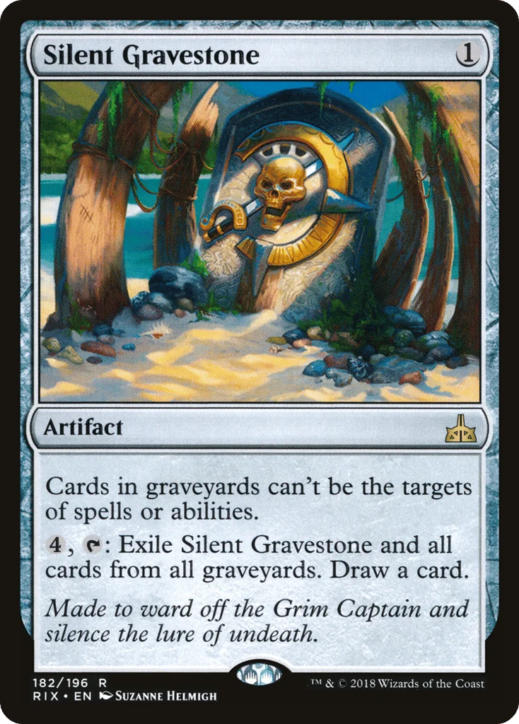 Silent Gravestone · Rivals of Ixalan