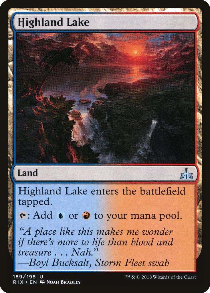 Highland Lake · Rivals of Ixalan