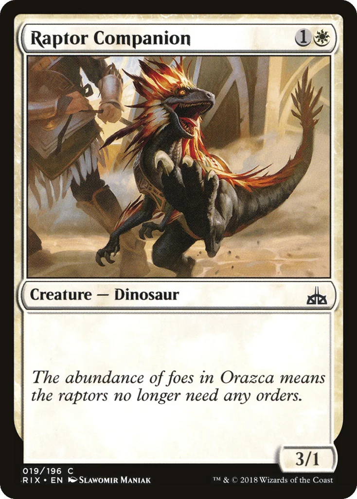 Raptor Companion · Rivals of Ixalan