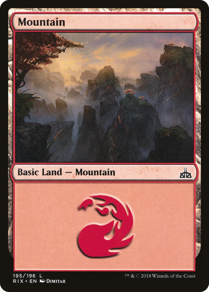 Mountain · Rivals of Ixalan