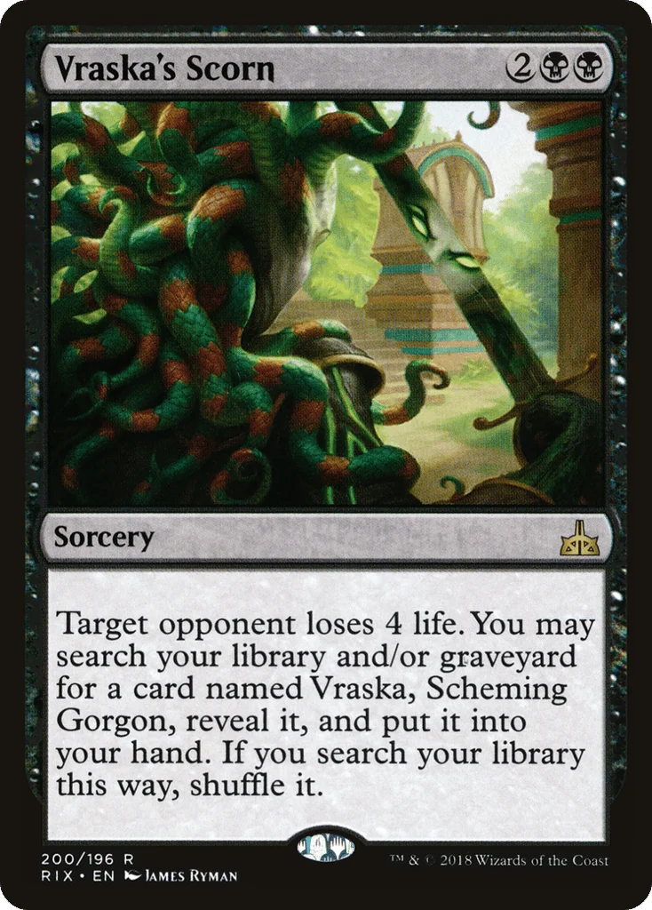 Vraska's Scorn · Rivals of Ixalan