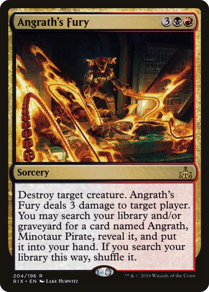 Angrath's Fury · Rivals of Ixalan