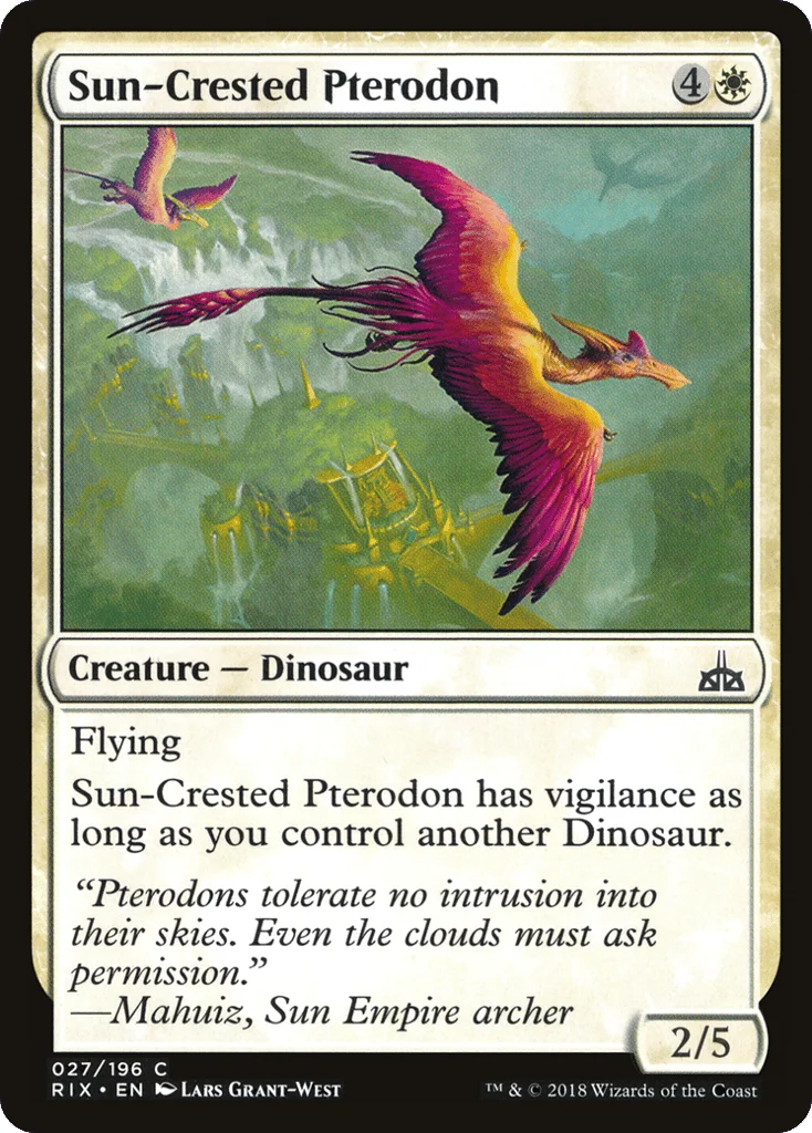 Sun-Crested Pterodon · Rivals of Ixalan