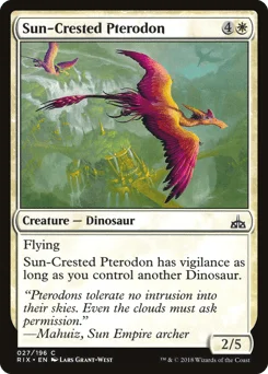 Sun-Crested Pterodon