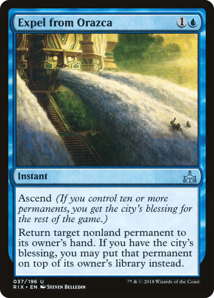 Expel from Orazca · Rivals of Ixalan