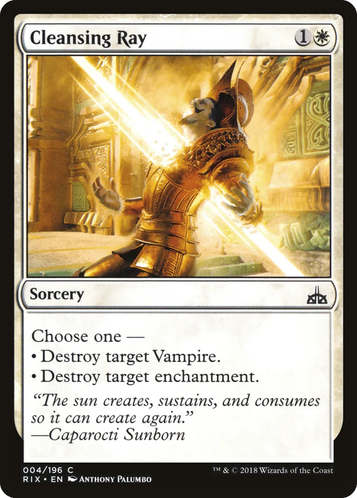 Cleansing Ray · Rivals of Ixalan
