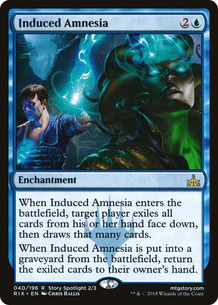 Induced Amnesia · Rivals of Ixalan