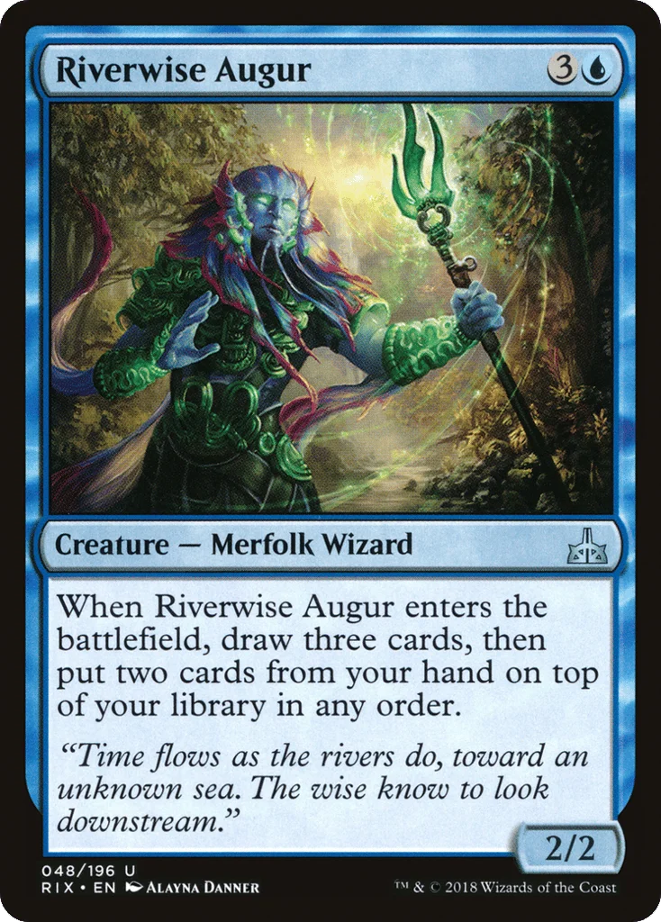 Riverwise Augur · Rivals of Ixalan