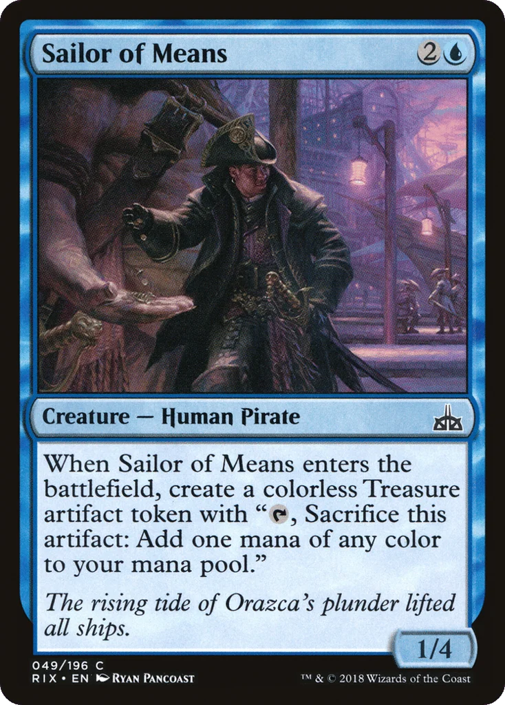 Sailor of Means · Rivals of Ixalan