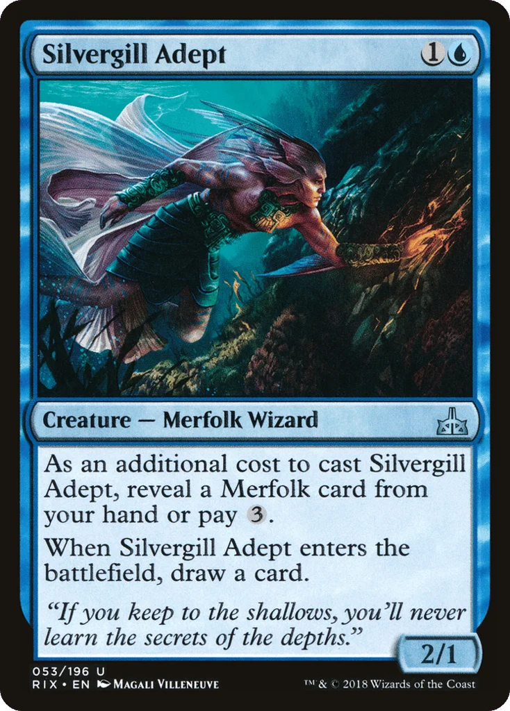 Silvergill Adept · Rivals of Ixalan
