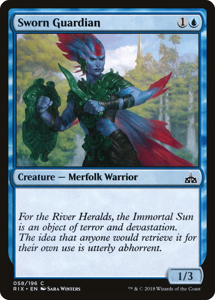 Sworn Guardian · Rivals of Ixalan