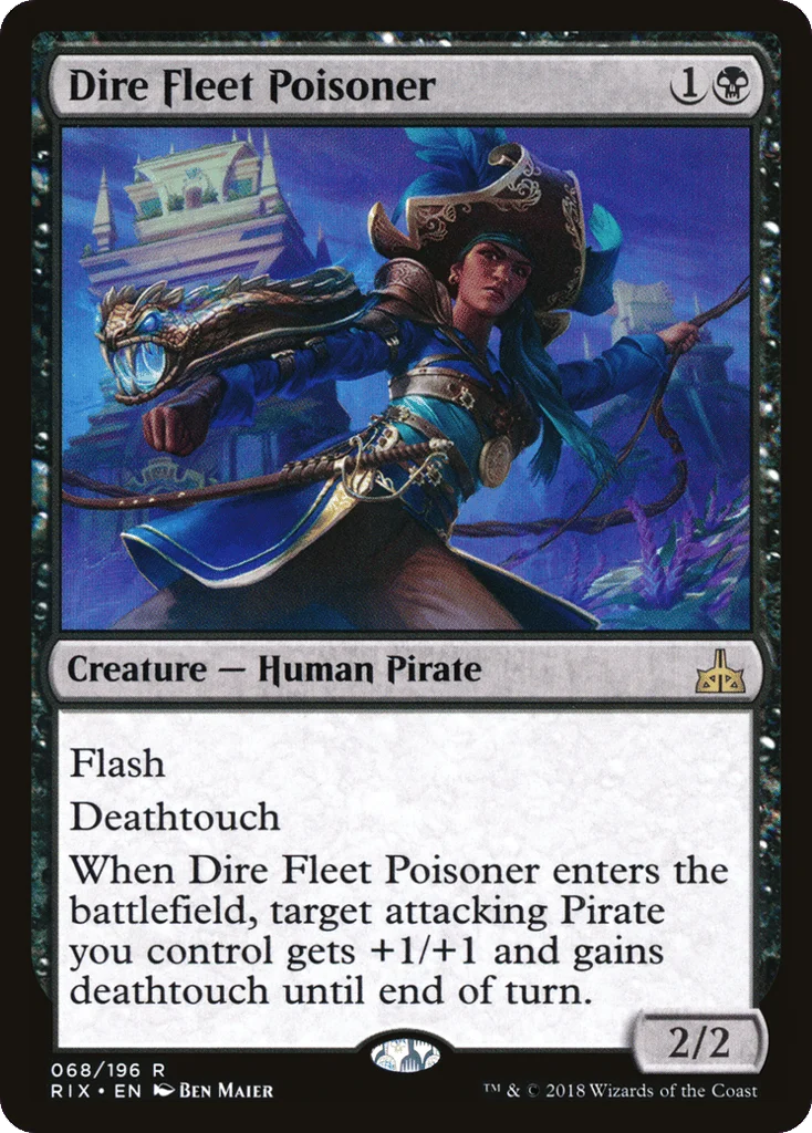 Dire Fleet Poisoner · Rivals of Ixalan