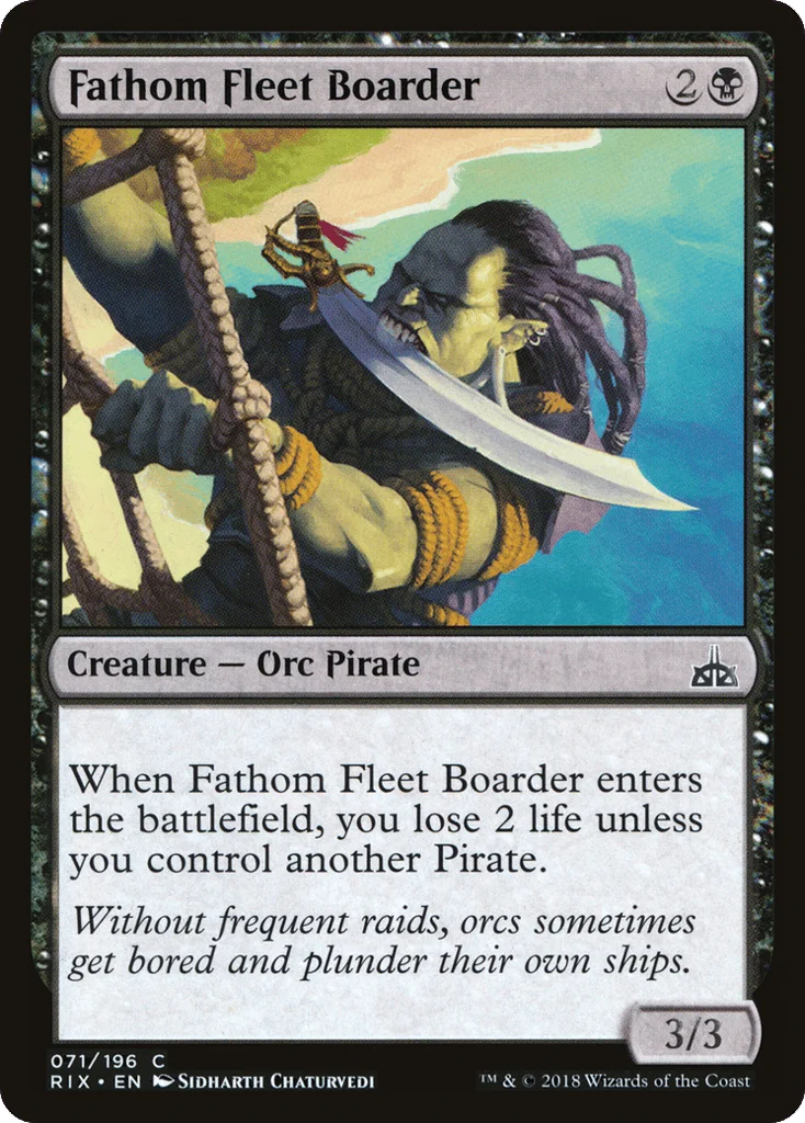 Fathom Fleet Boarder · Rivals of Ixalan