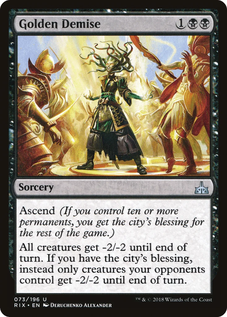 Golden Demise · Rivals of Ixalan