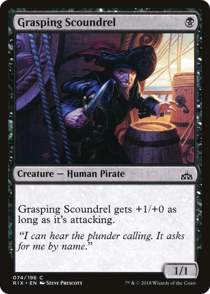 Grasping Scoundrel · Rivals of Ixalan