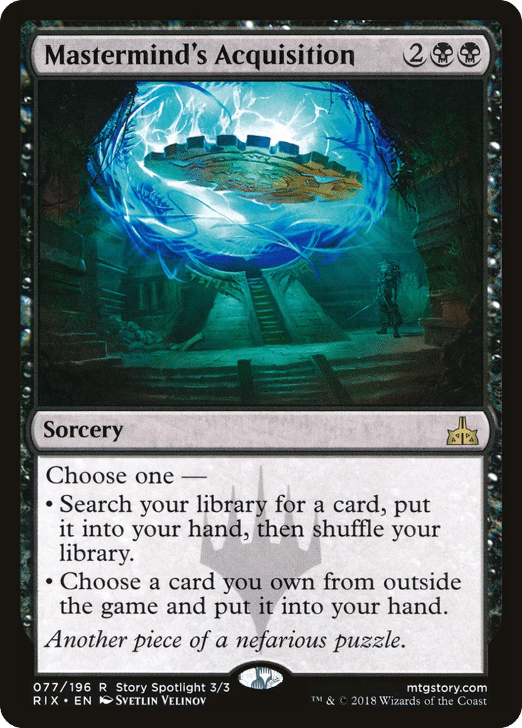 Mastermind's Acquisition · Rivals of Ixalan