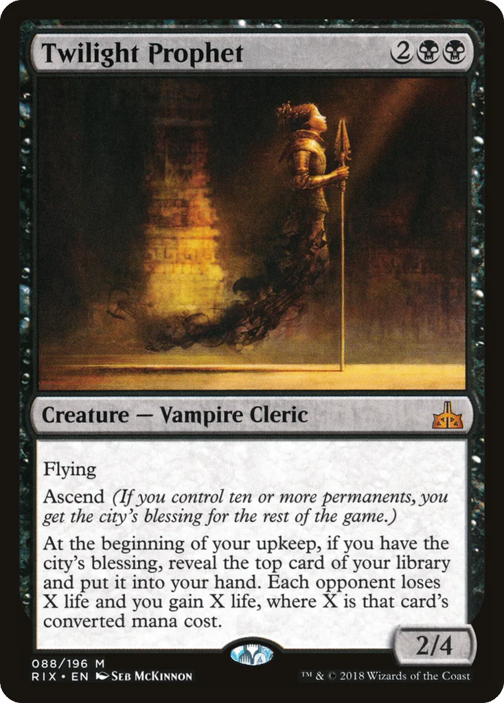Twilight Prophet · Rivals of Ixalan