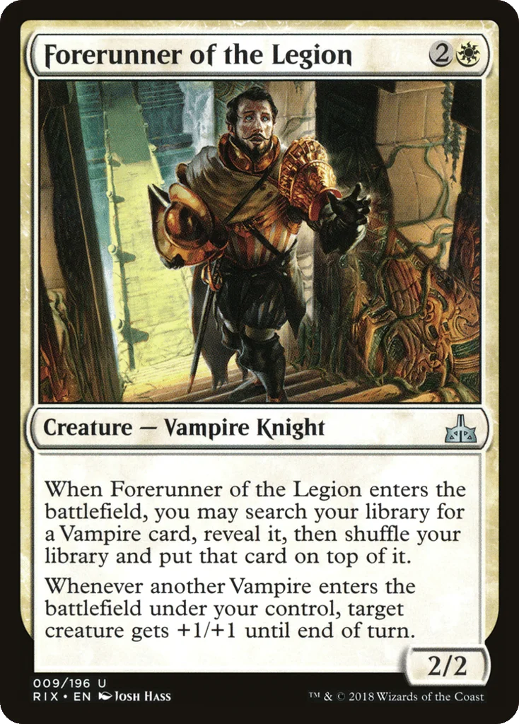Forerunner of the Legion · Rivals of Ixalan