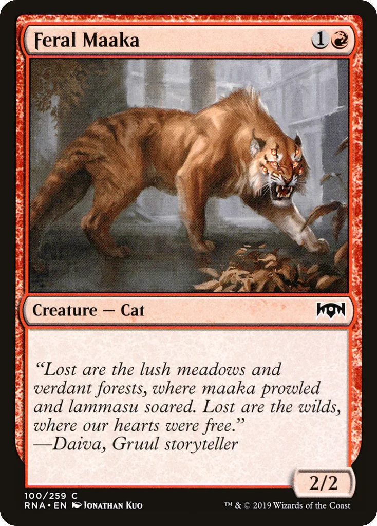 Feral Maaka · Ravnica Allegiance