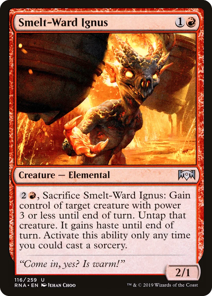 Smelt-Ward Ignus · Ravnica Allegiance