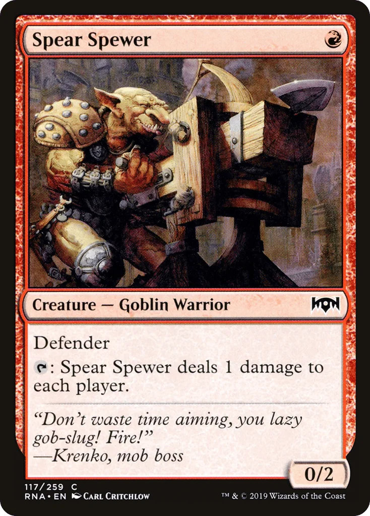 Spear Spewer · Ravnica Allegiance