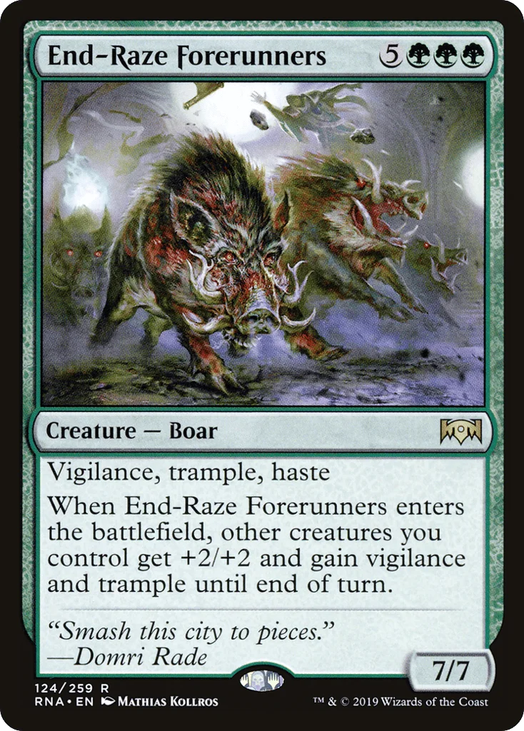 End-Raze Forerunners · Ravnica Allegiance