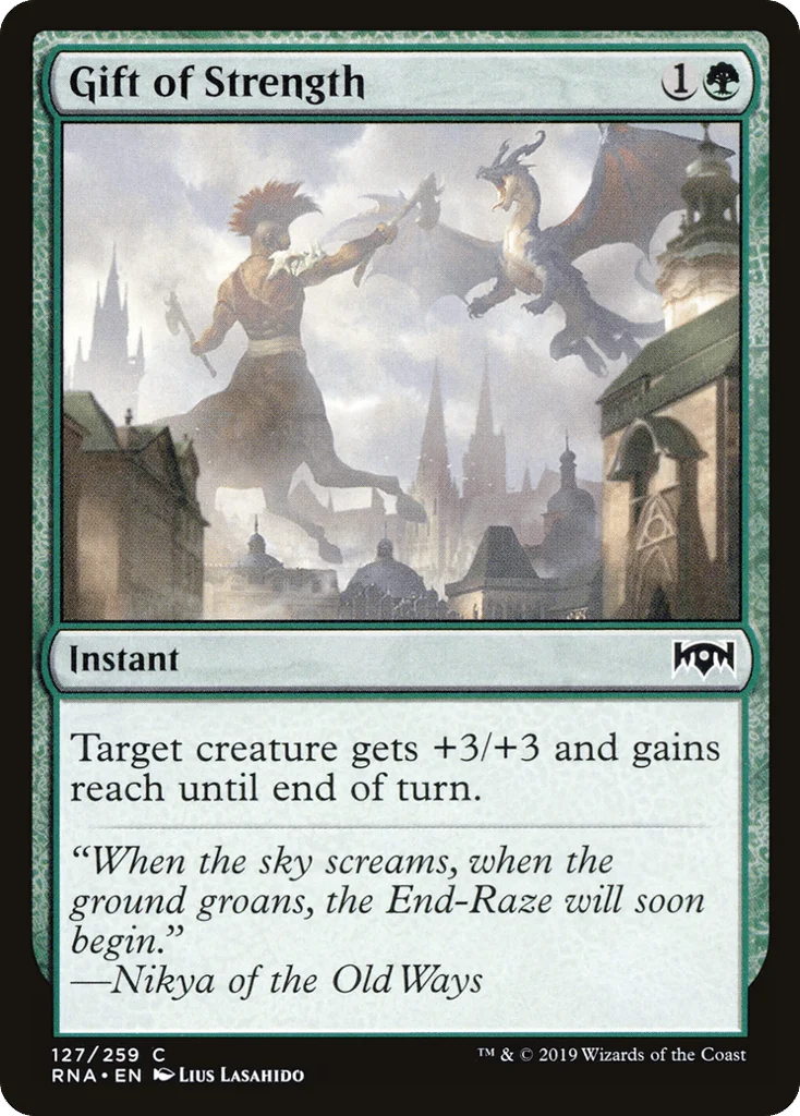 Gift of Strength · Ravnica Allegiance
