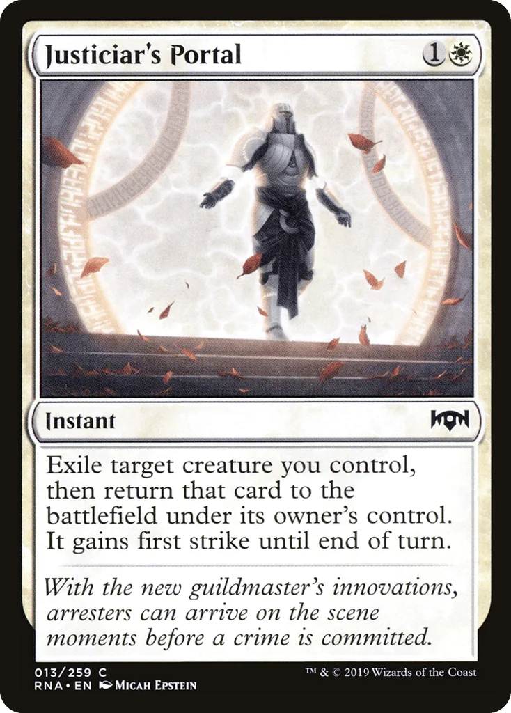 Justiciar's Portal · Ravnica Allegiance