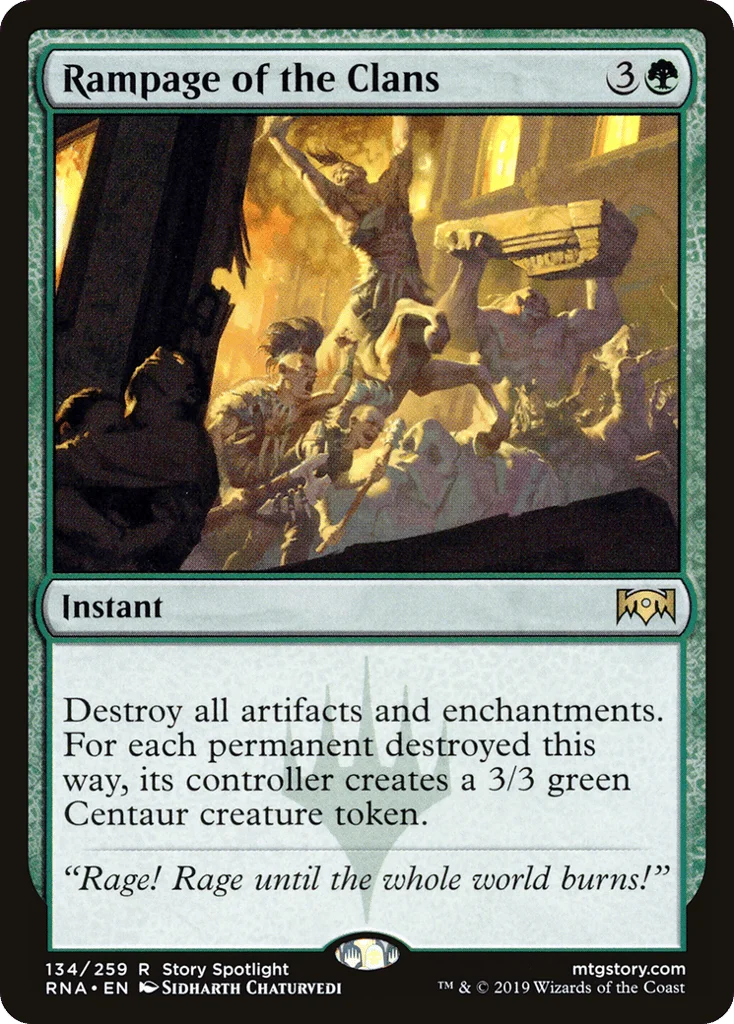 Rampage of the Clans · Ravnica Allegiance