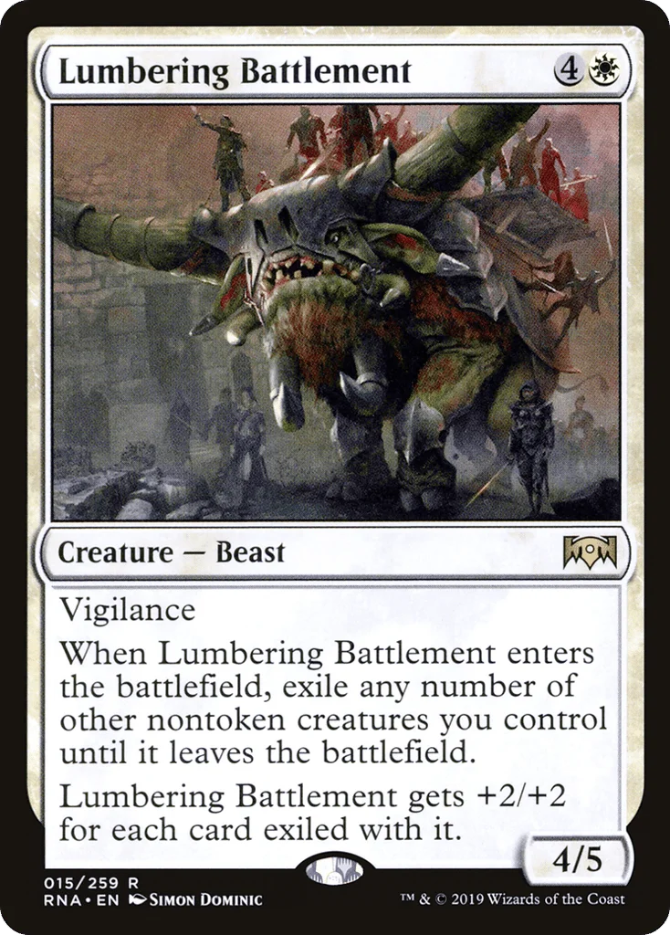 Lumbering Battlement · Ravnica Allegiance