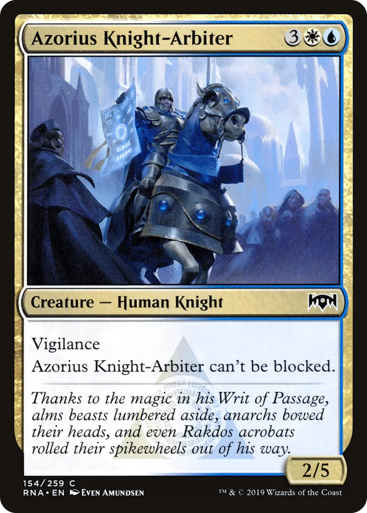 Azorius Knight-Arbiter · Ravnica Allegiance