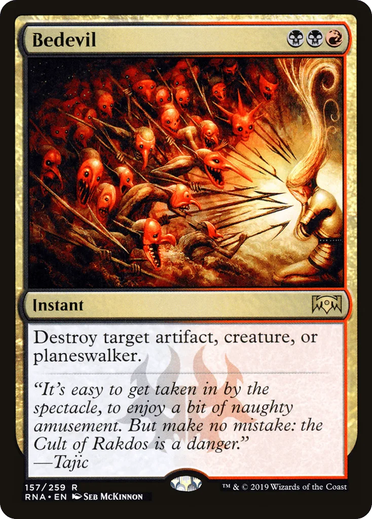 Bedevil · Ravnica Allegiance