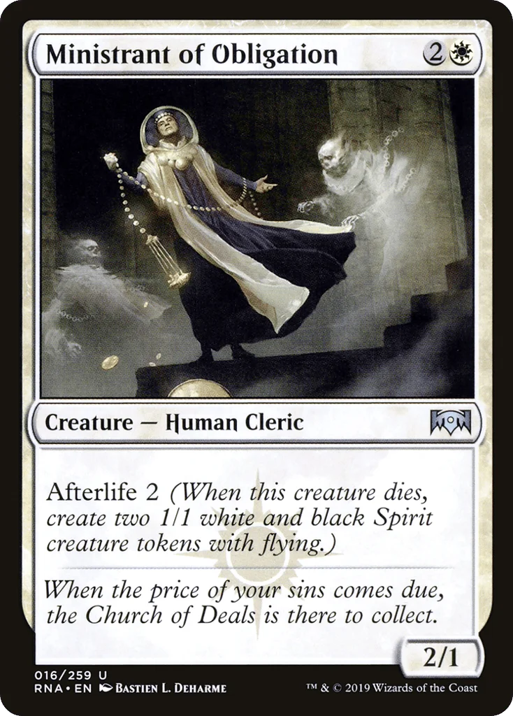 Ministrant of Obligation · Ravnica Allegiance