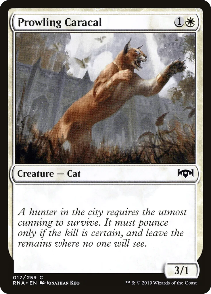Prowling Caracal · Ravnica Allegiance