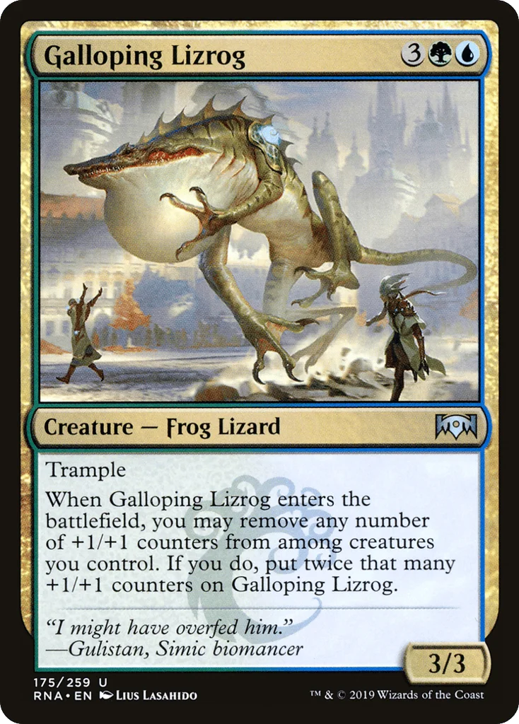 Galloping Lizrog · Ravnica Allegiance