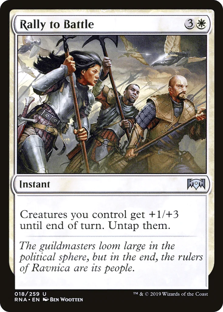 Rally to Battle · Ravnica Allegiance