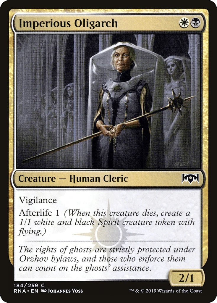 Imperious Oligarch · Ravnica Allegiance